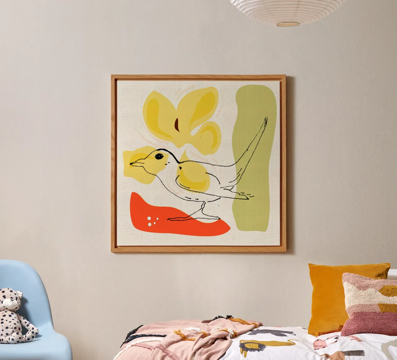 Magischer Vogel Alu-Dibond von APC ARTWORK