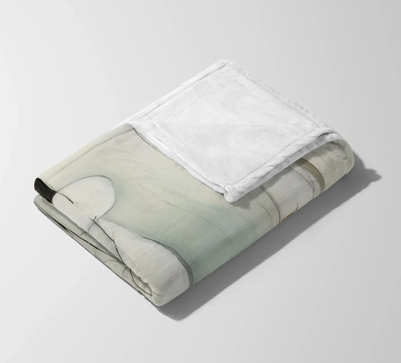 Persone astratte coperta in pile da Imagine