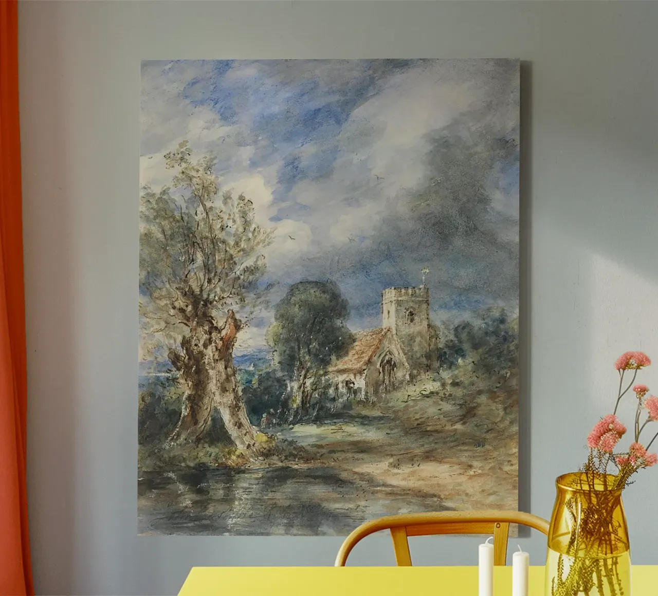 John Constable Art canvas by Brooke