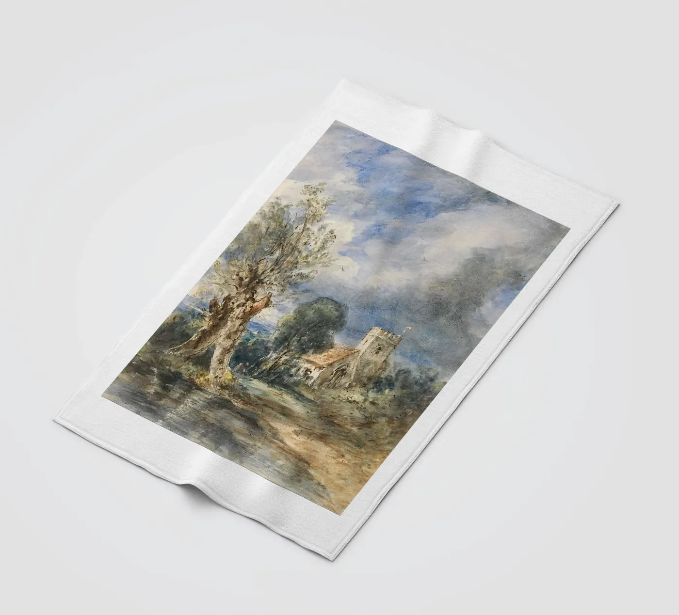 John Constable Kunst fleecedeken van Brooke