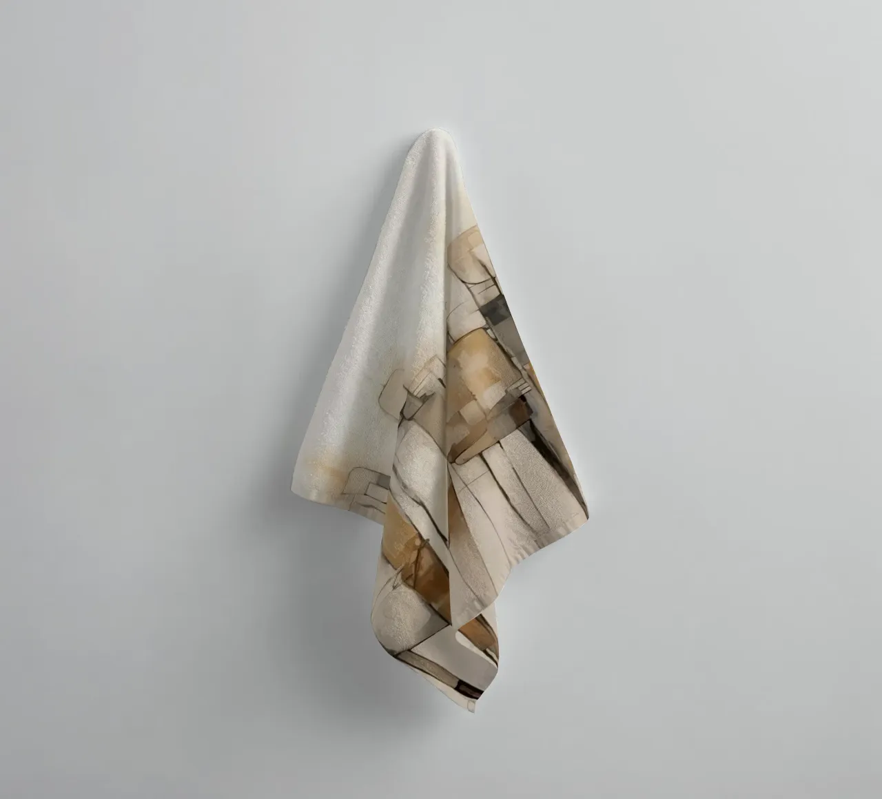 Abstracte mensen badhanddoek van Imagine