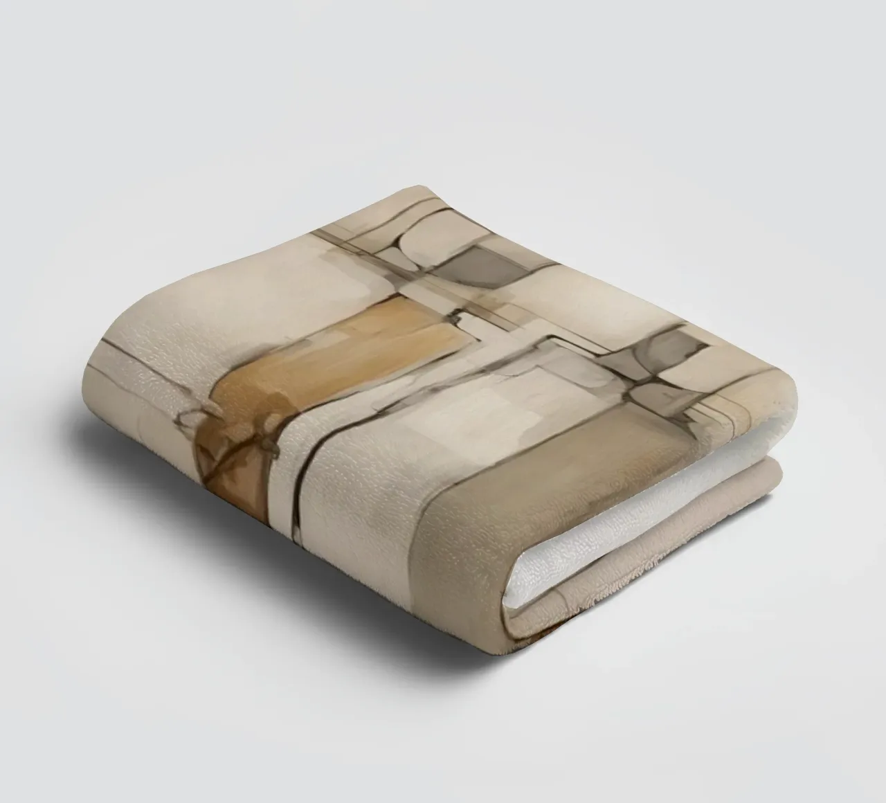 Abstracte mensen badhanddoek van Imagine