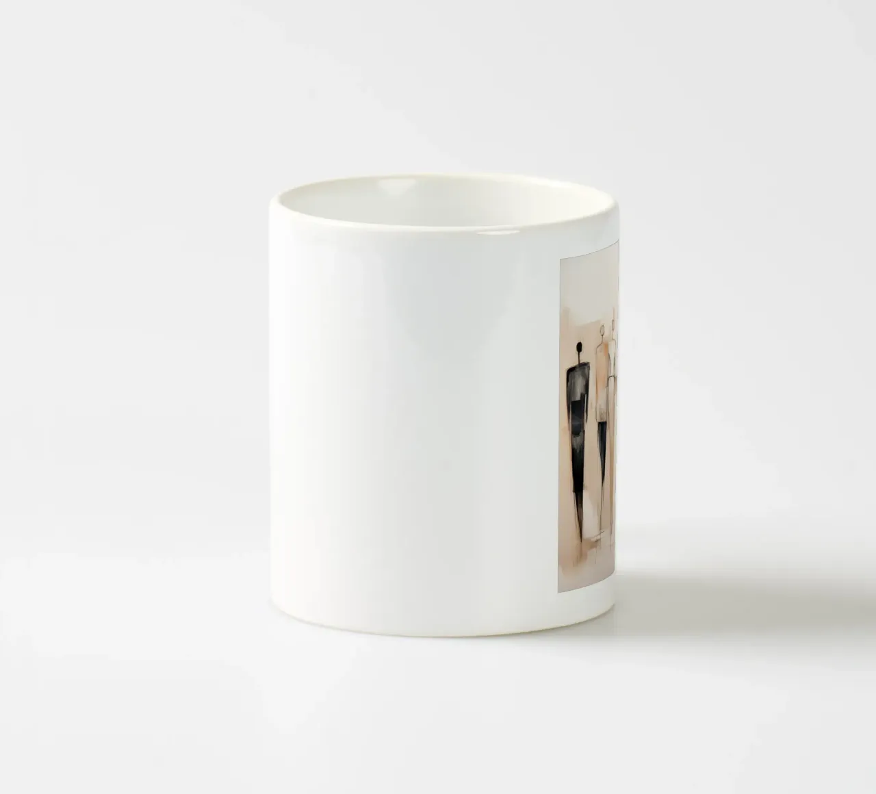 Persone astratte tazza in ceramica da Imagine