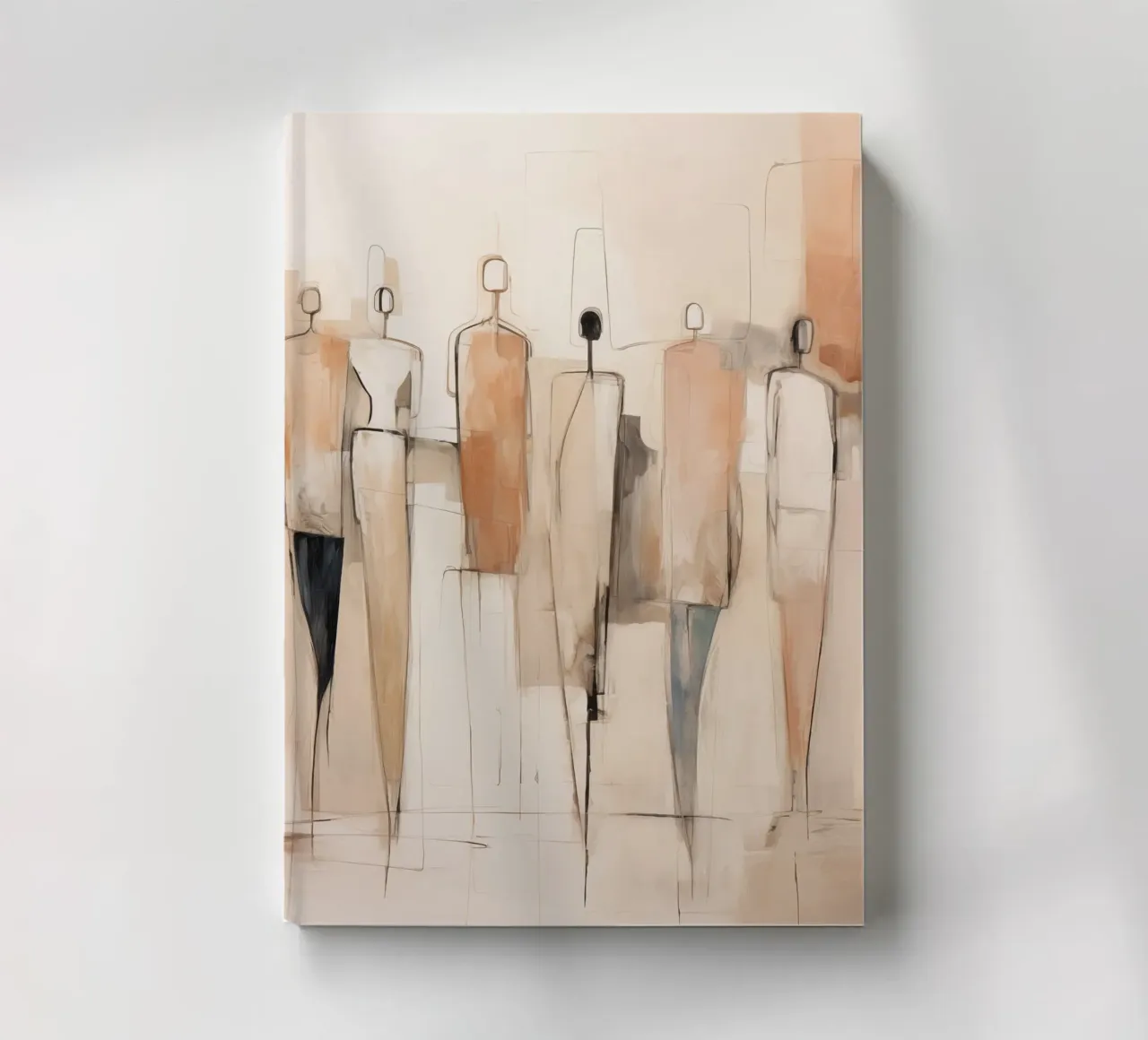 Abstract people notebook by Imagine