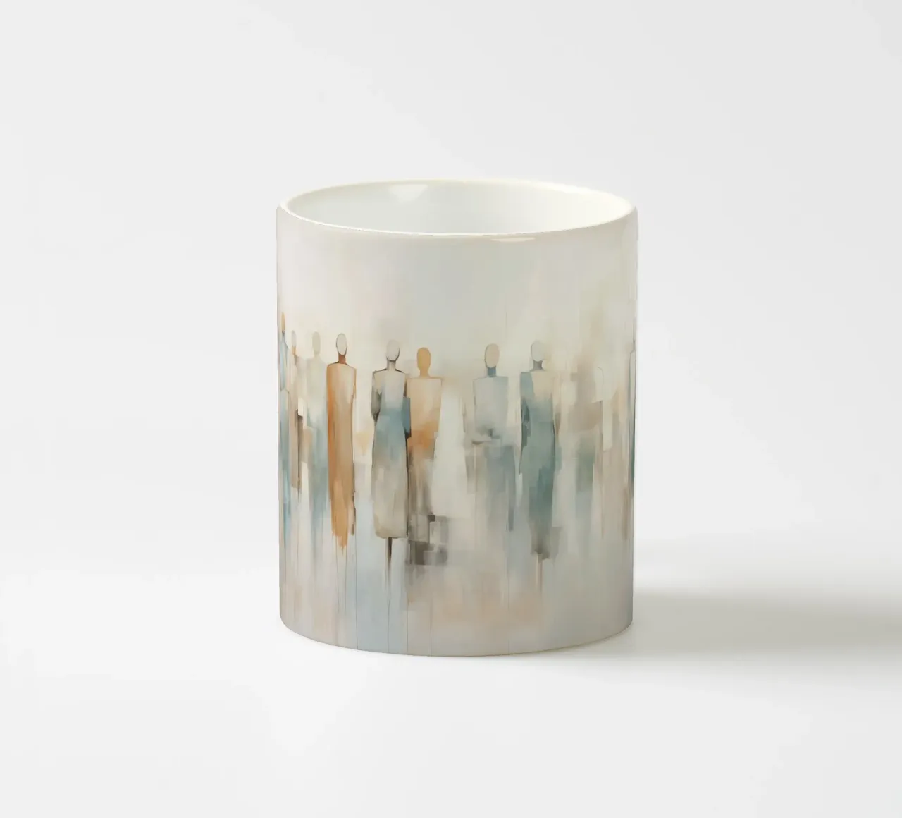 Persone astratte tazza in ceramica da Imagine