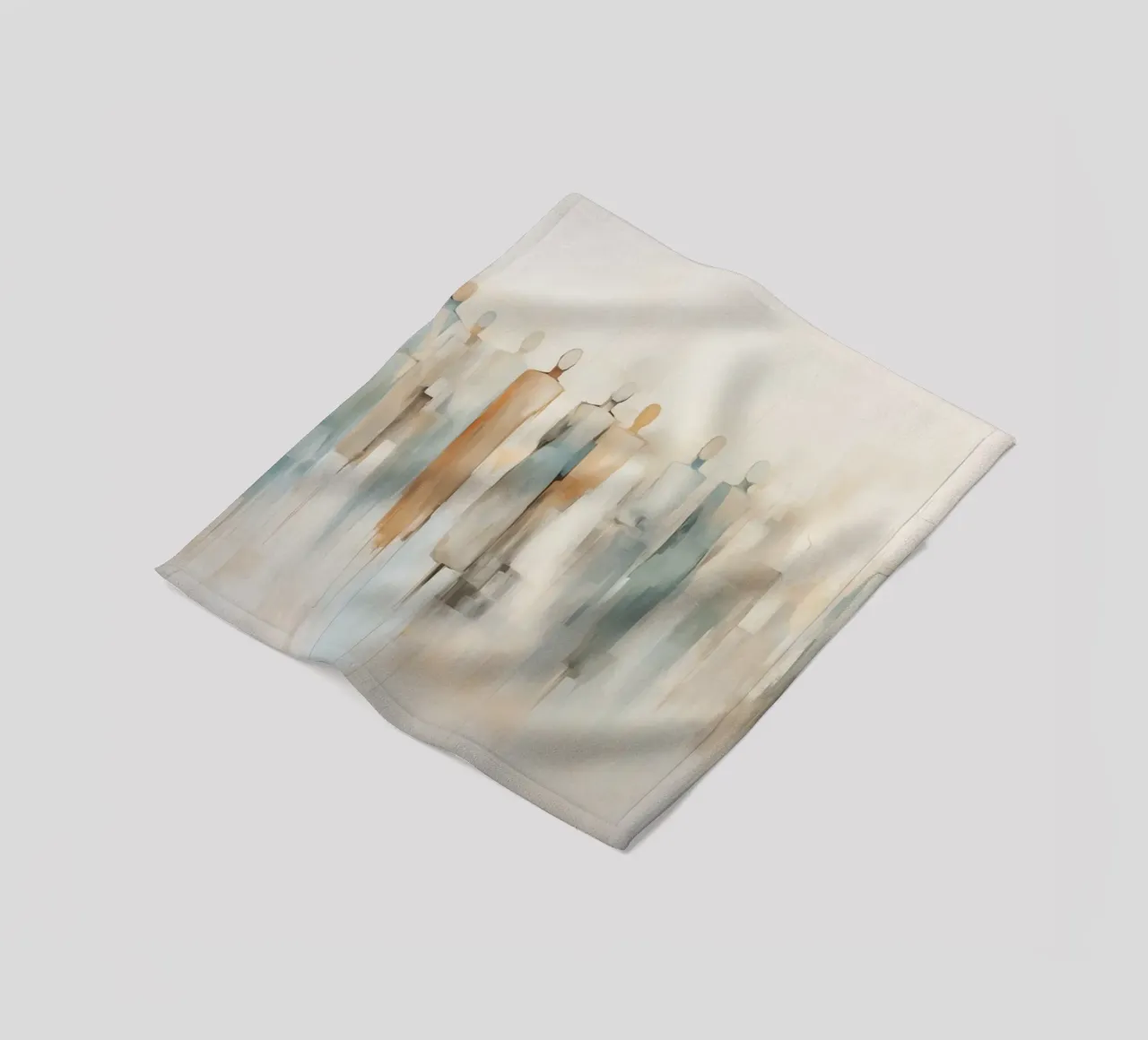 Persone astratte coperta in pile da Imagine
