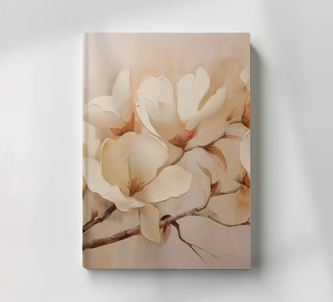 Blossom in cream colours notebook by Imagine