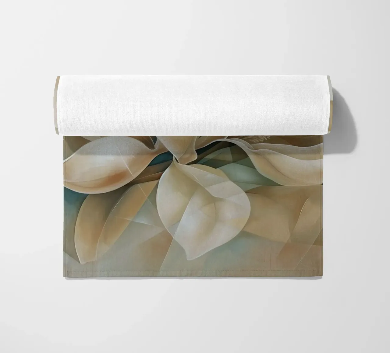 Bloesem abstract beach towel by Imagine