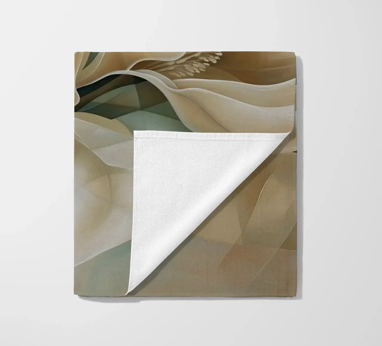 Bloesem abstract beach towel by Imagine