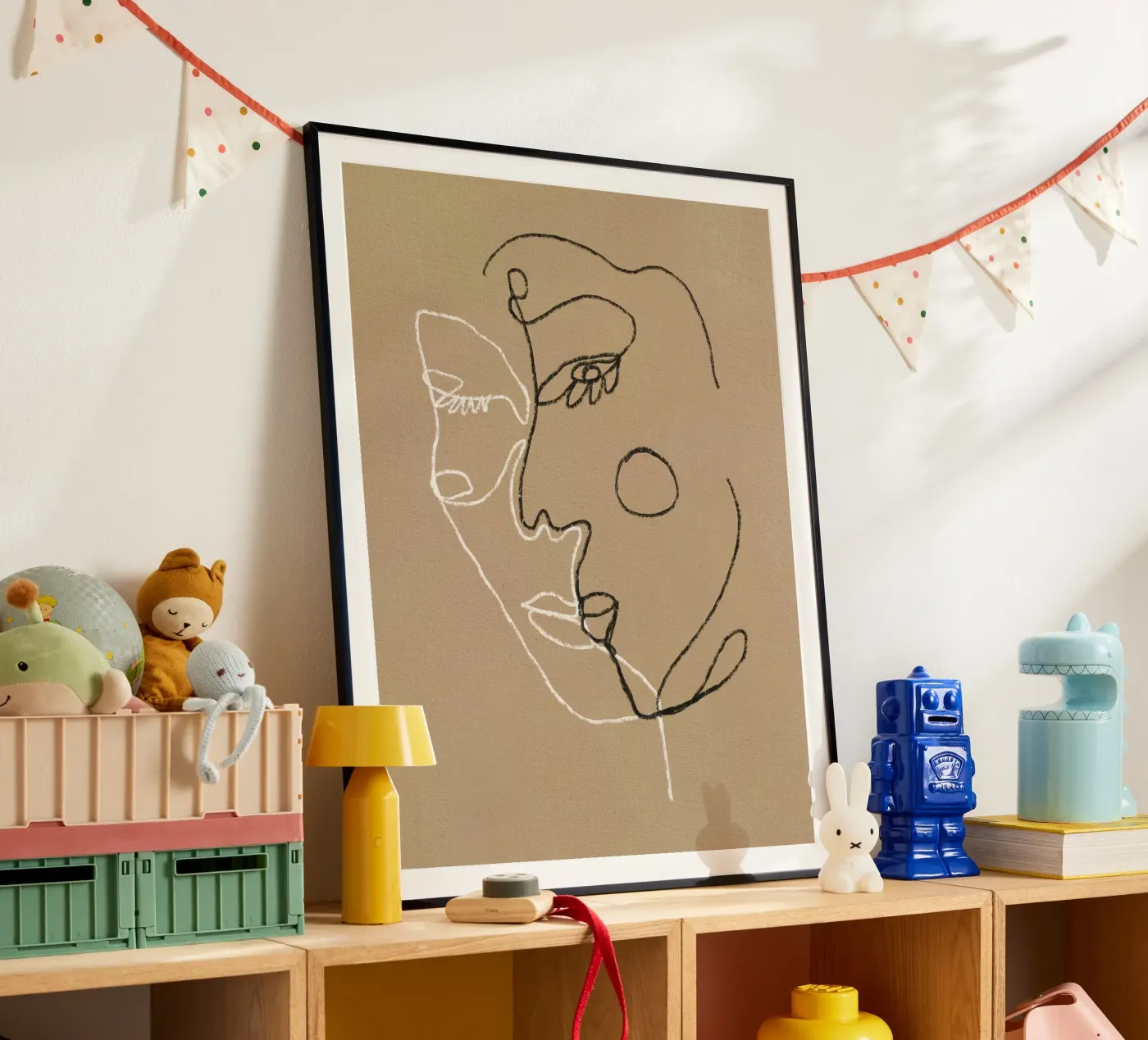 Two portrait Poster von Little Dean