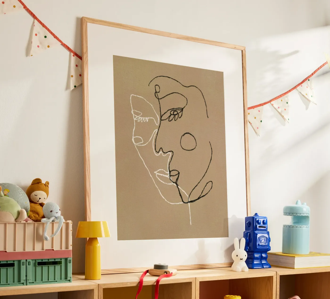 Two portrait Poster von Little Dean