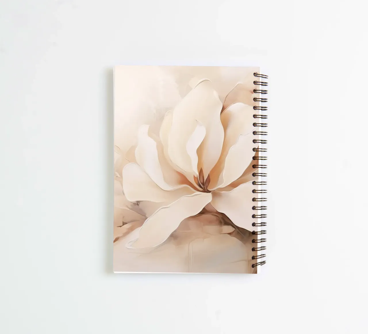 Bloem cream spiral notebook by Imagine