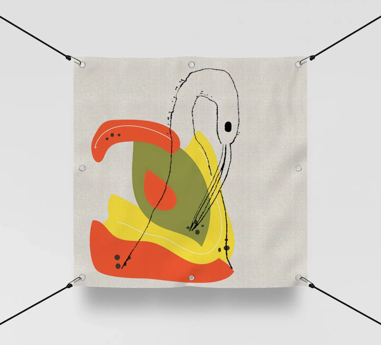 Cigne lonas publicitarias de APC ARTWORK