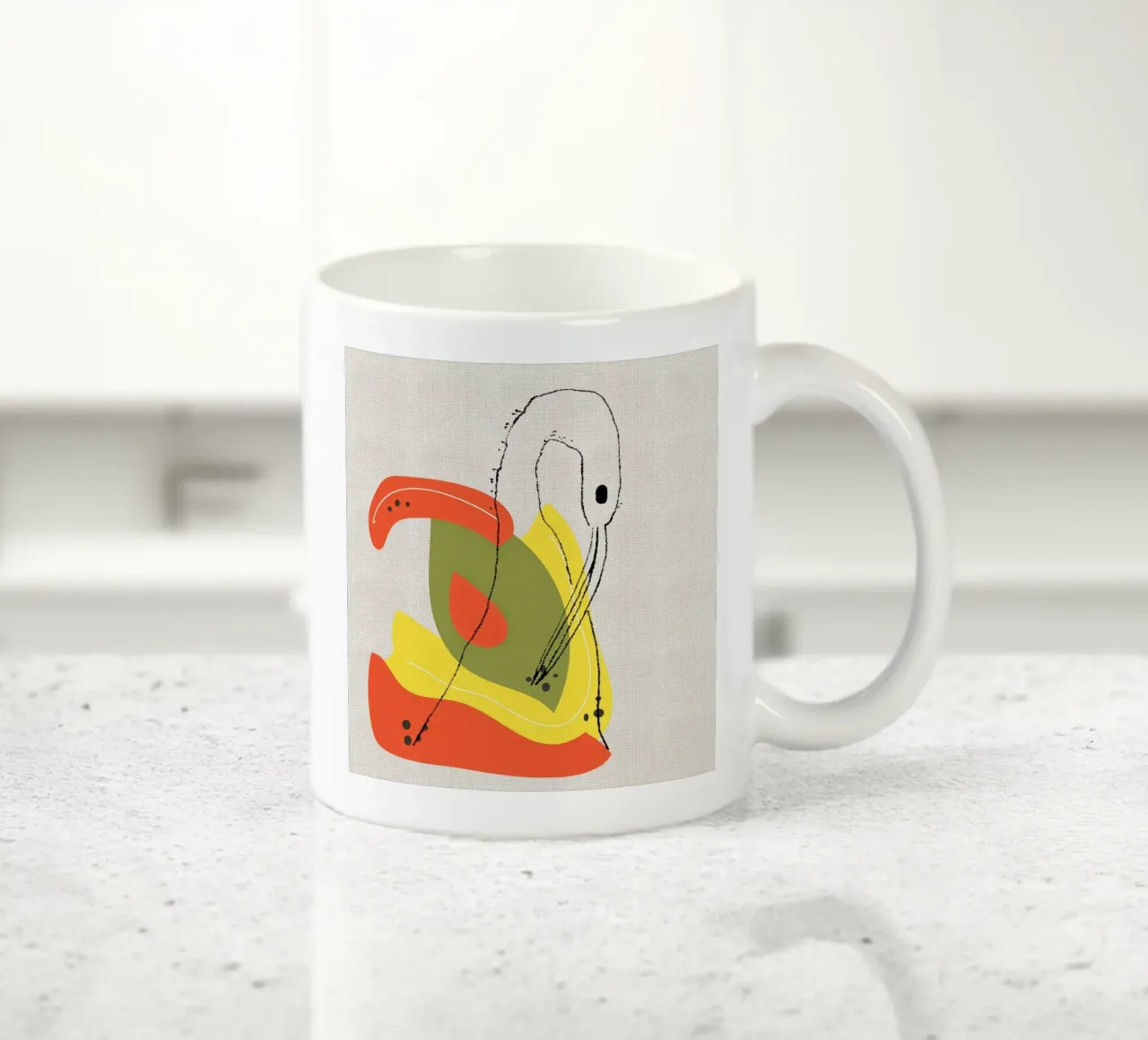 Cigne Keramik Tasse von APC ARTWORK