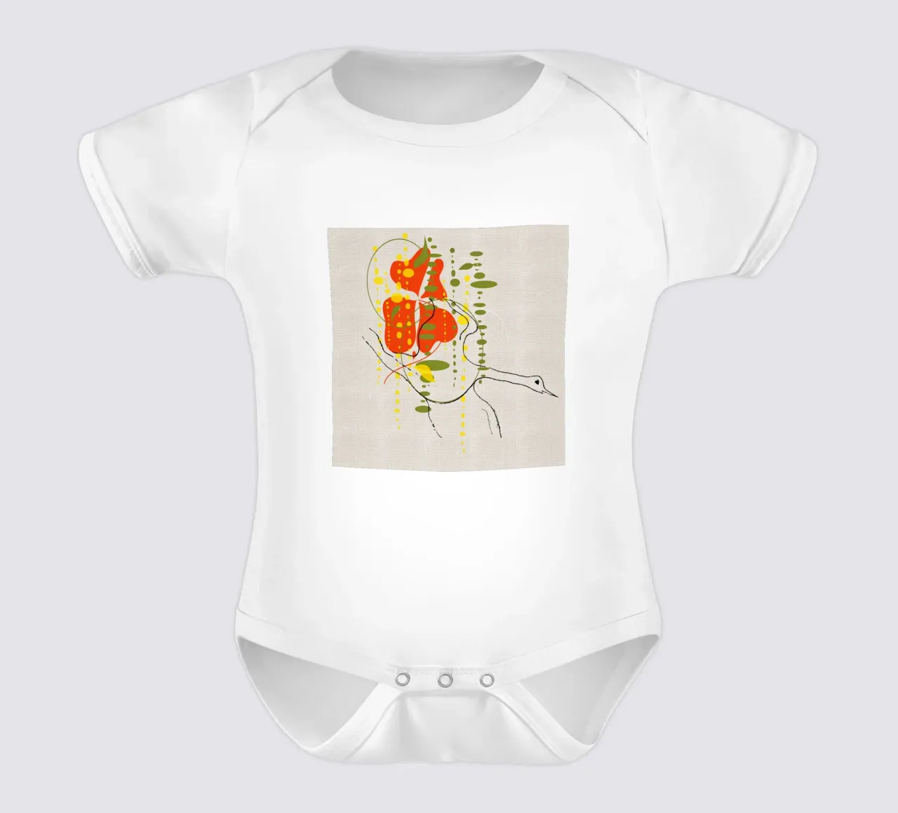 Gabbiano body neonato maniche corte da APC ARTWORK