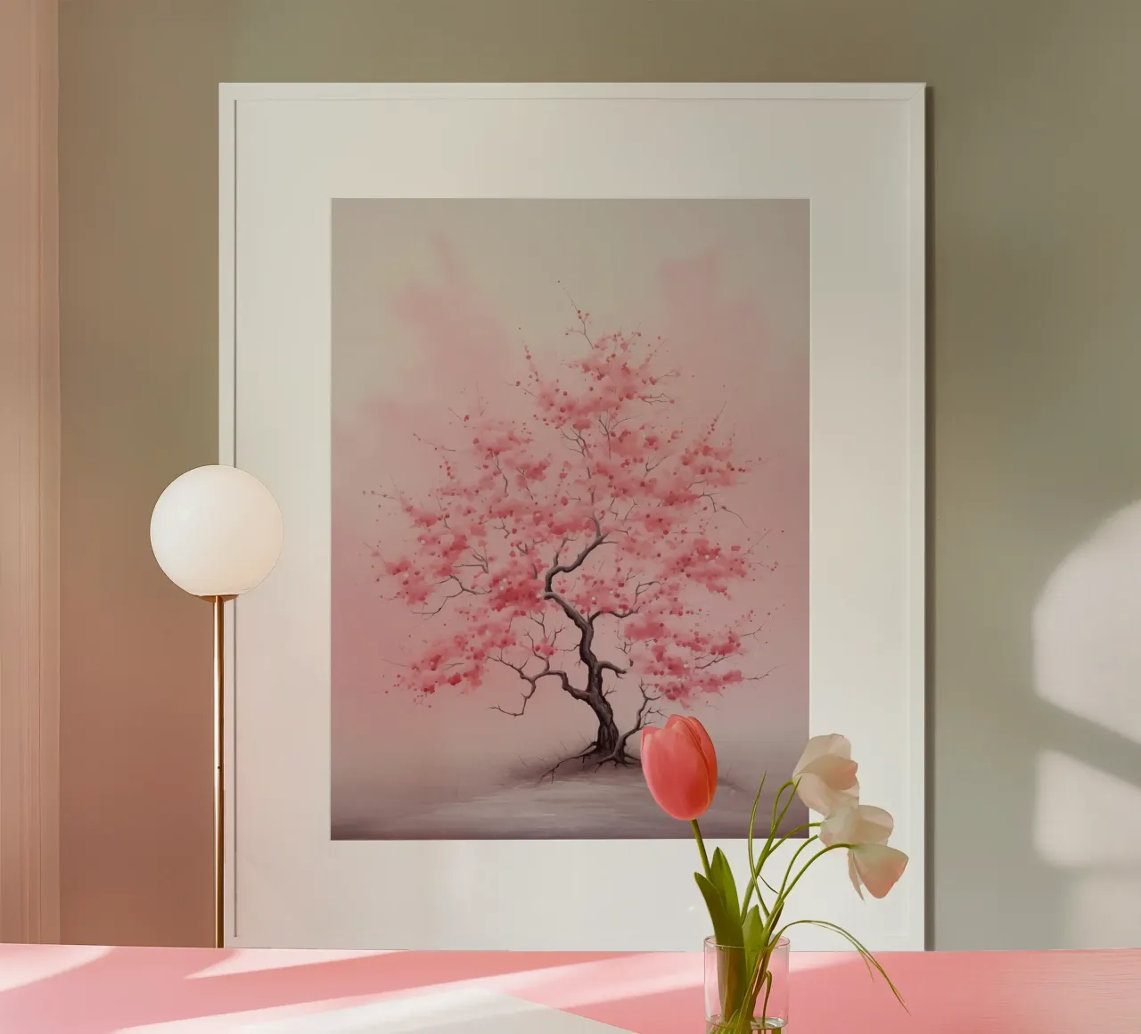 Albero giapponese carta hahnemühle da Imagine