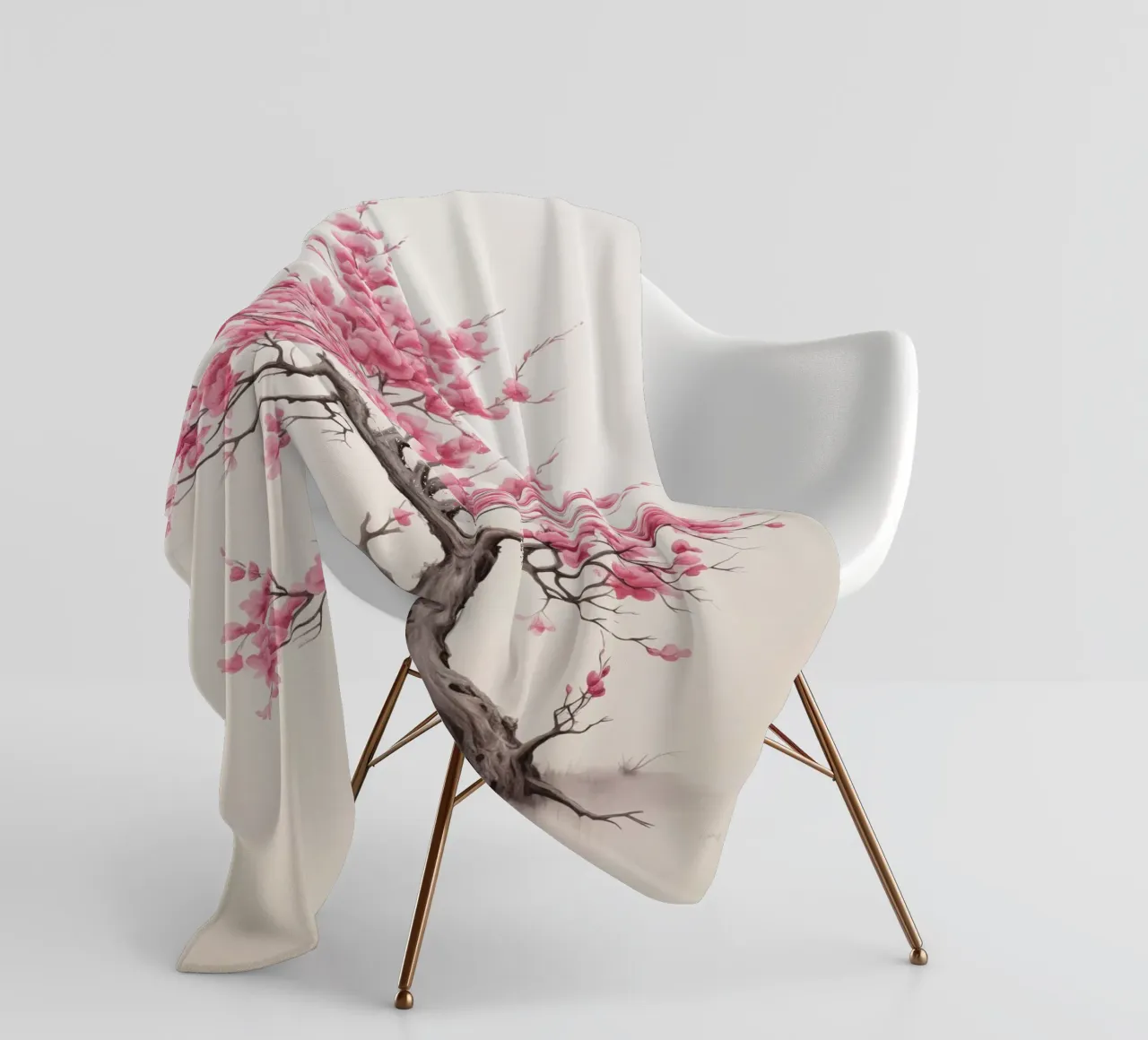 Albero giapponese coperta in pile da Imagine