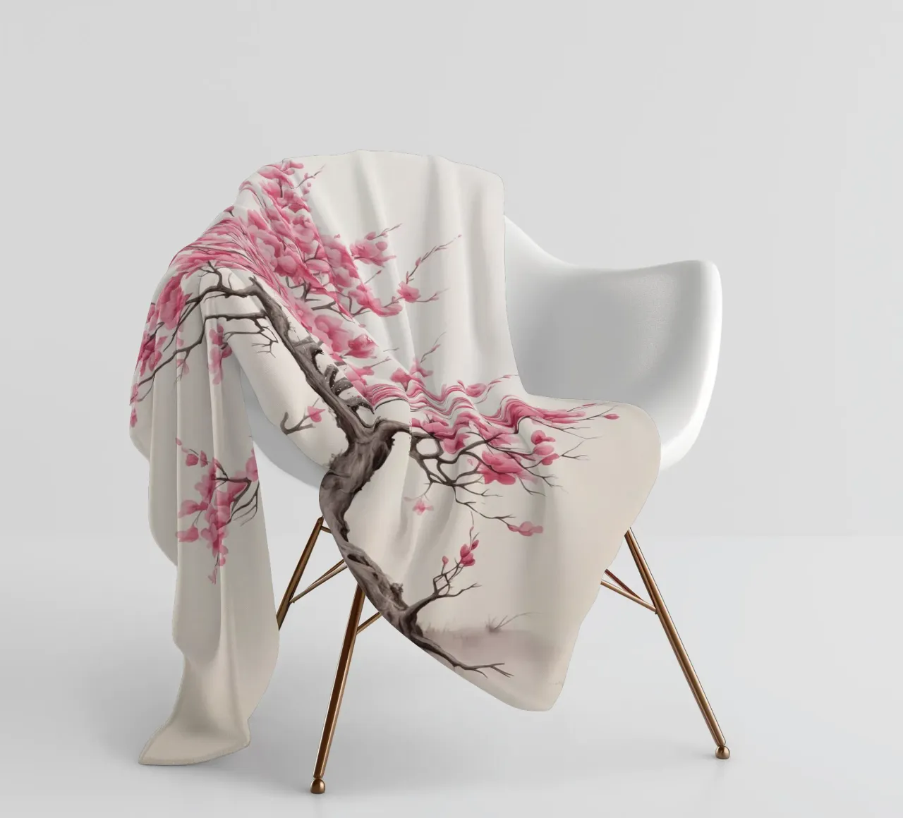 Albero giapponese coperta in pile da Imagine