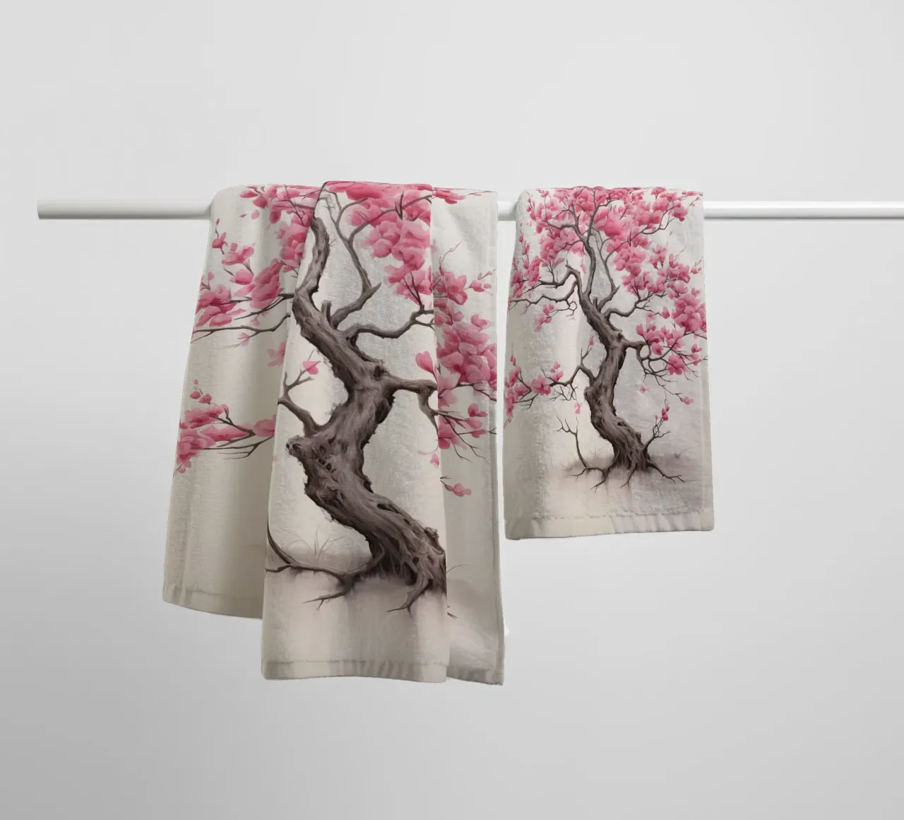 Albero giapponese asciugamano da bagno da Imagine