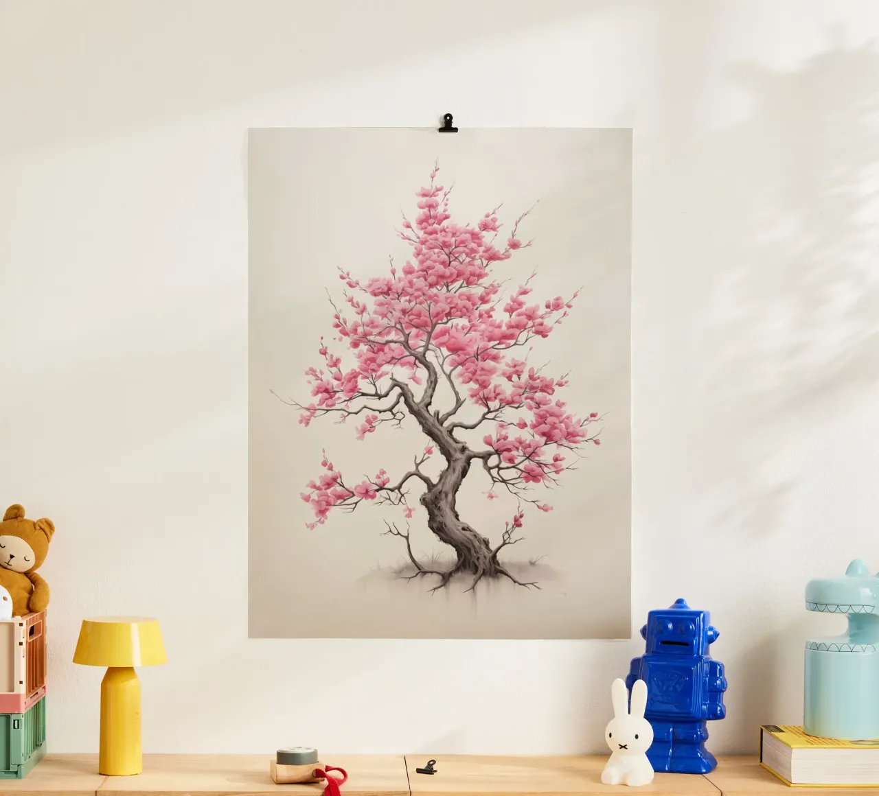 Albero giapponese carta hahnemühle da Imagine