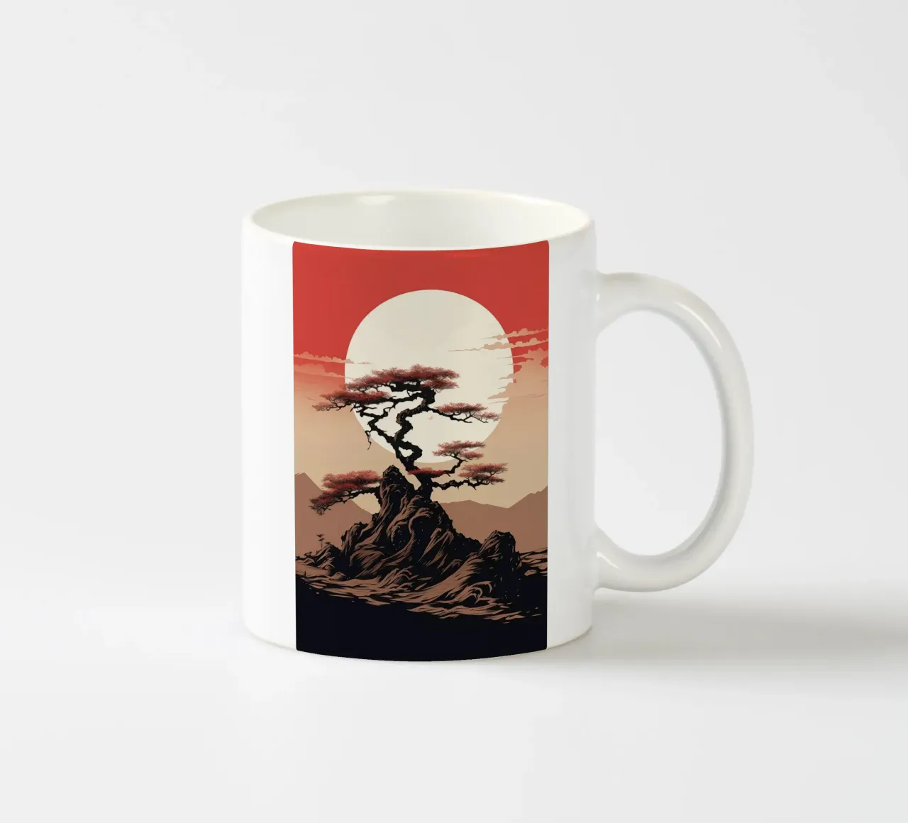 Montagna giapponese tazza in ceramica da Imagine
