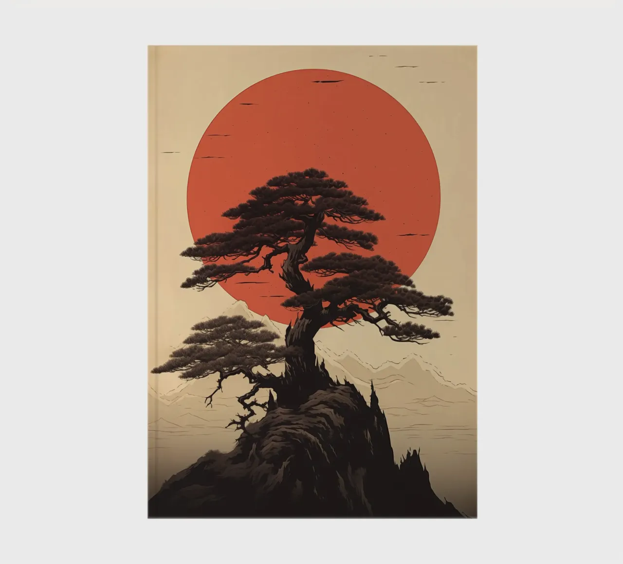 Japanese tree notebook by Imagine