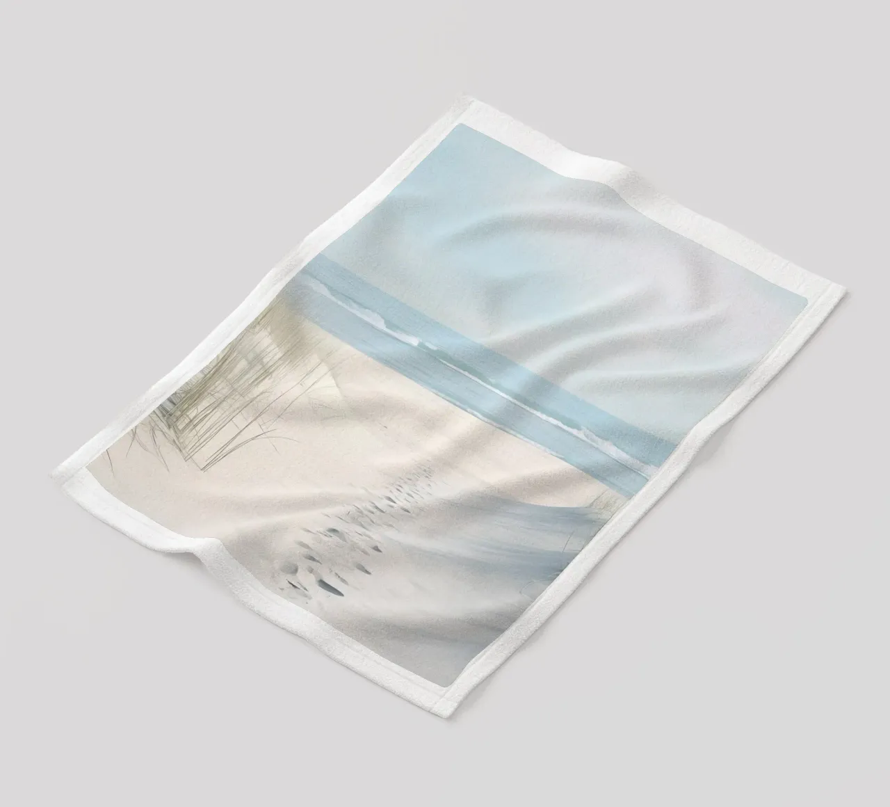 La spiaggia coperta in pile da Imagine