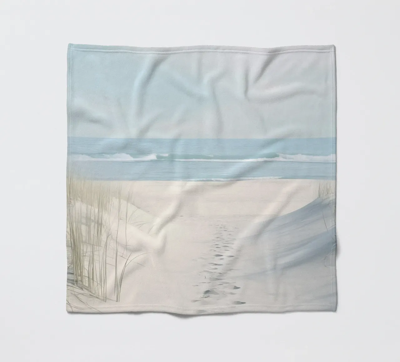 La spiaggia coperta in pile da Imagine