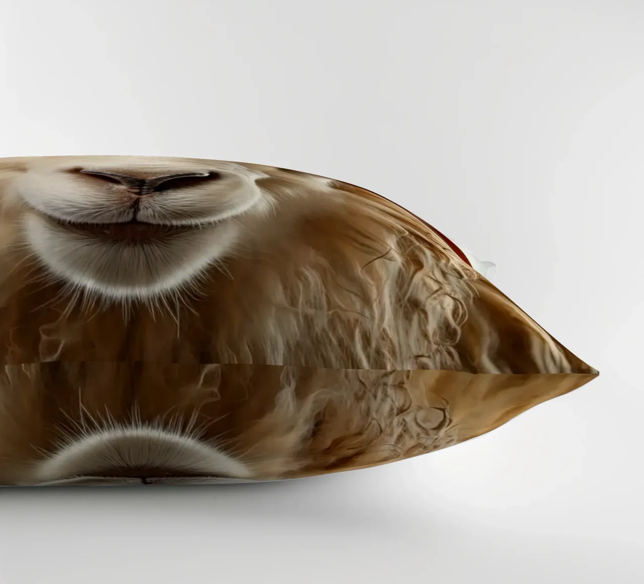 Portrait of a sheep decorative cushion by Imagine