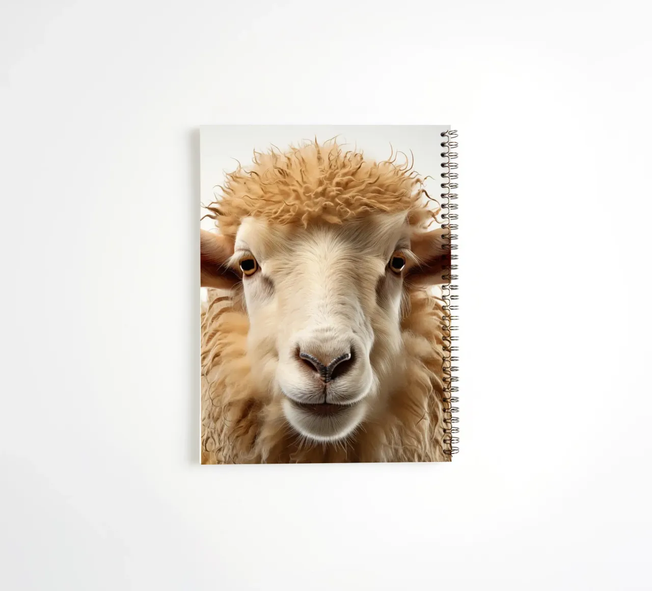 Portret van een schaap notitieboek met spiraal van Imagine