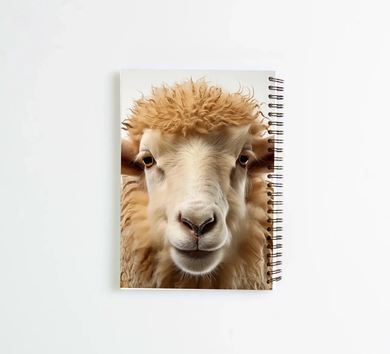 Portret van een schaap notitieboek met spiraal van Imagine