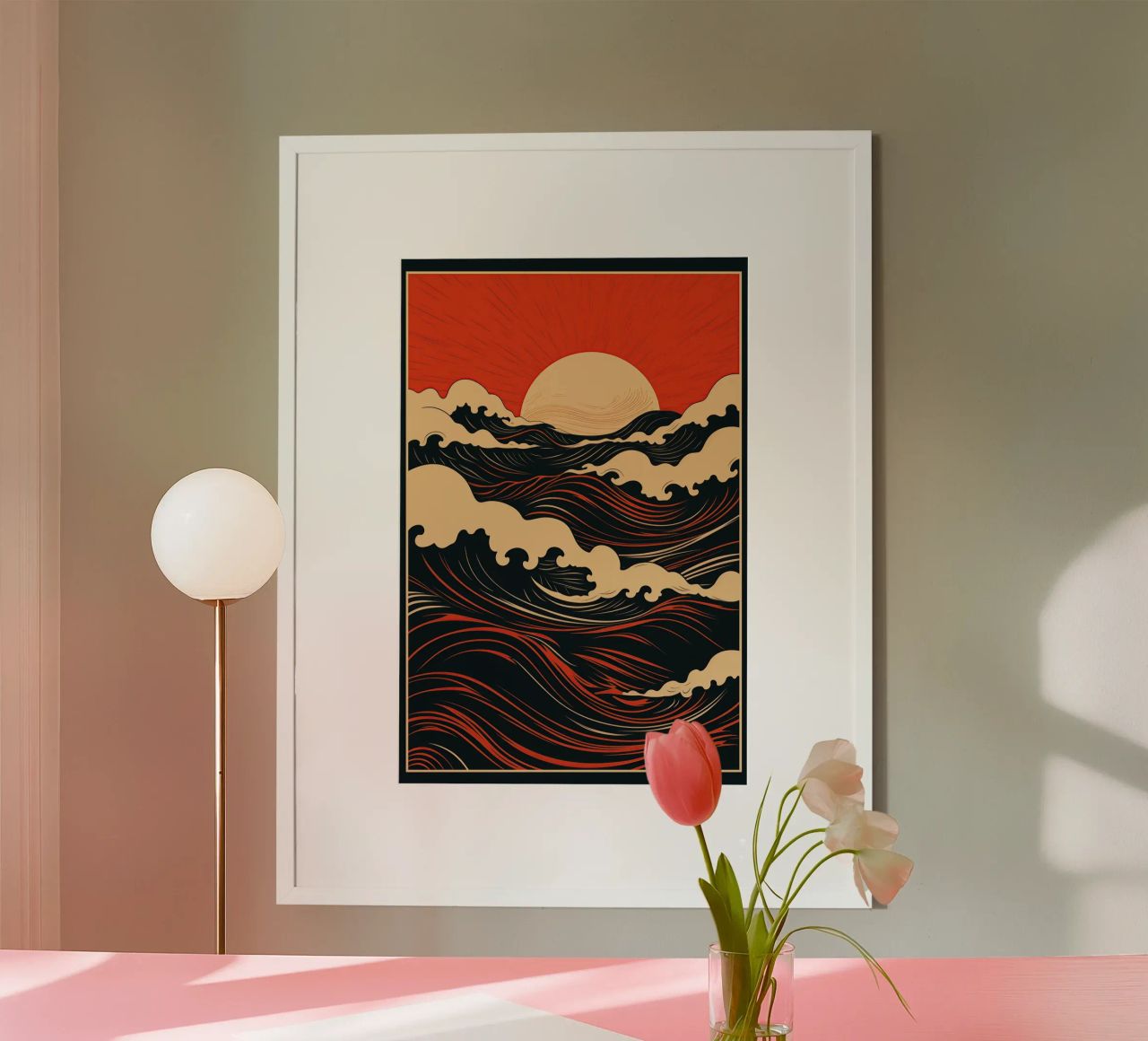 Zonsondergang poster da Imagine