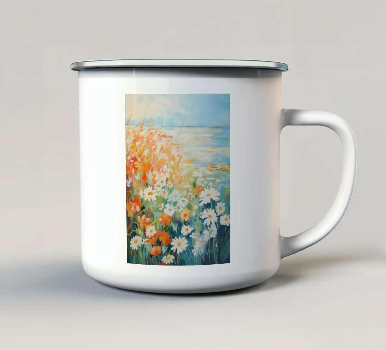 Estate tazza in smalto da Imagine