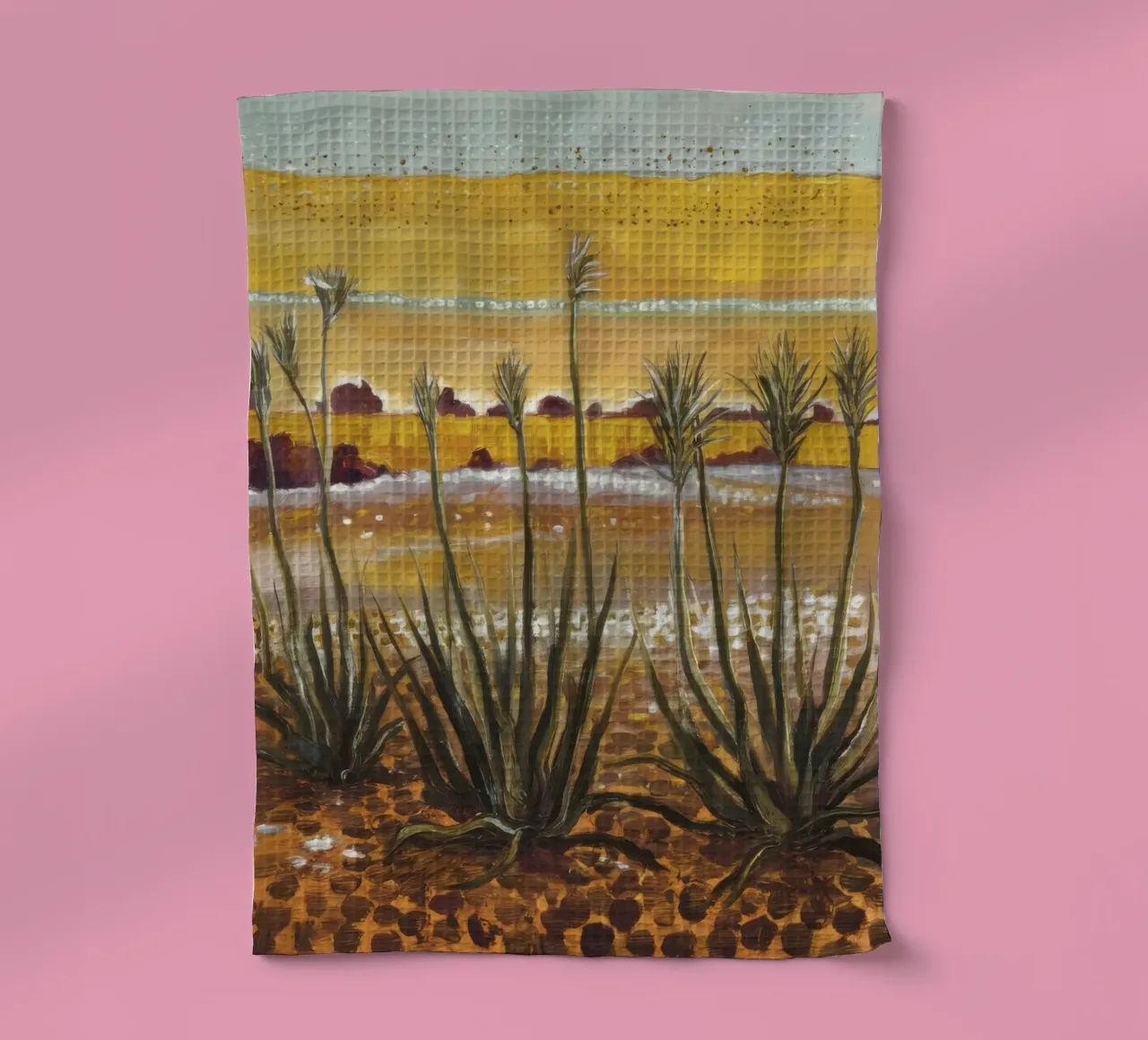 Arides Echo Bloom torchon de Obisidian Brush