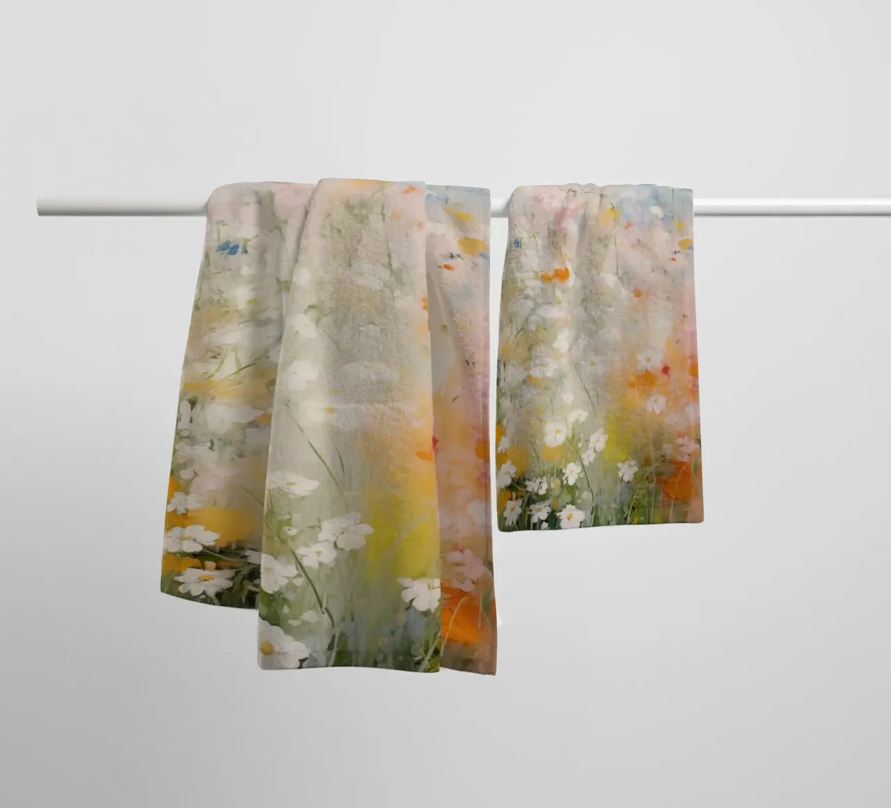 Flores de verano toalla de baño de Imagine