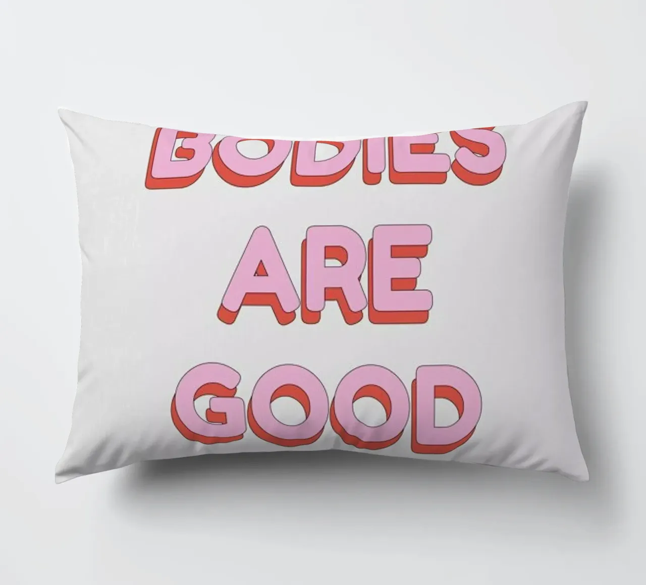 All Bodies Are Good Bodies cuscino da Studio One
