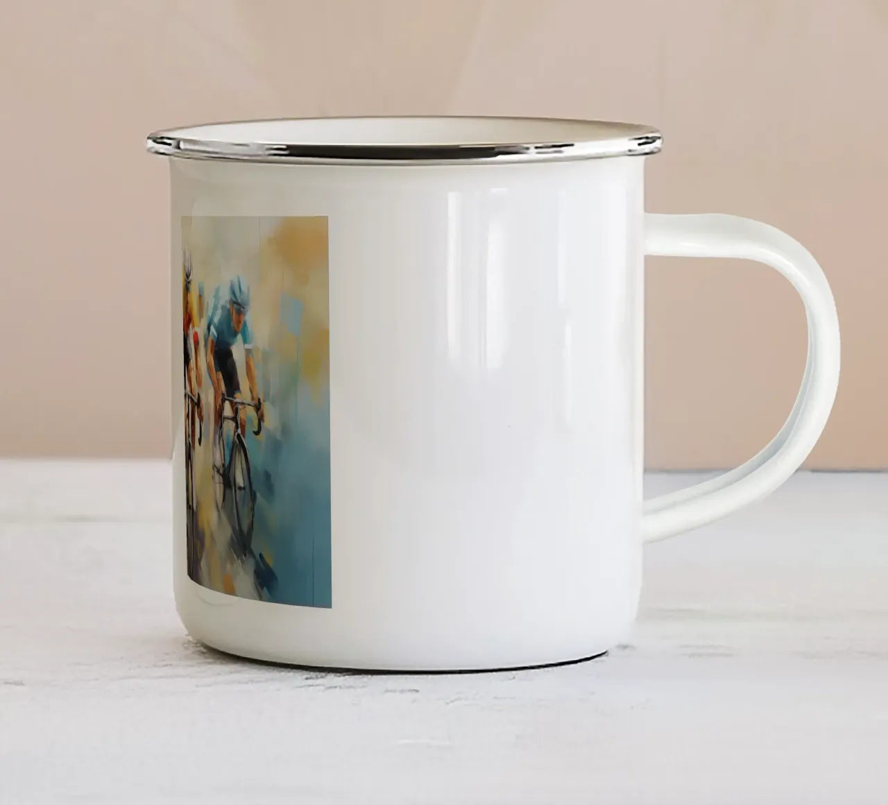 Giro di Francia tazza in smalto da Imagine