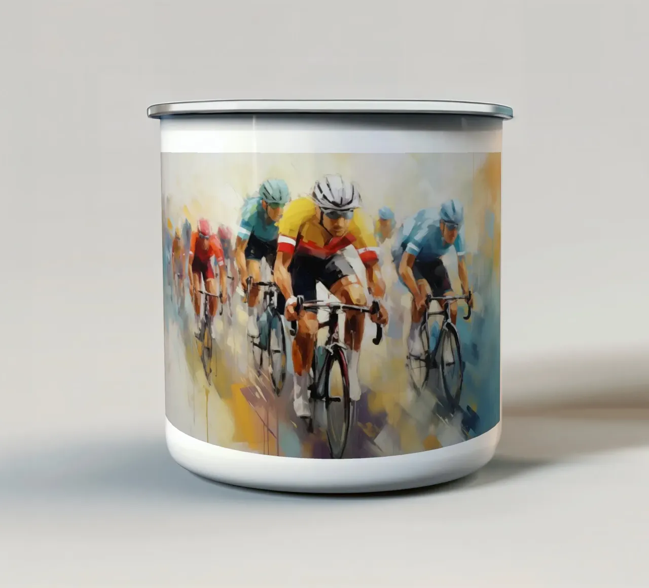 Giro di Francia tazza in smalto da Imagine