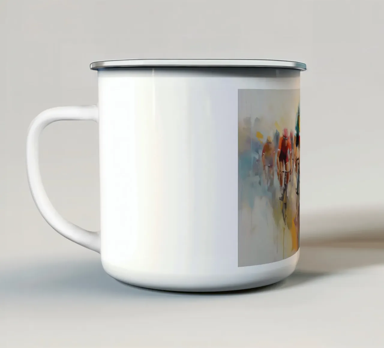 Giro di Francia tazza in smalto da Imagine