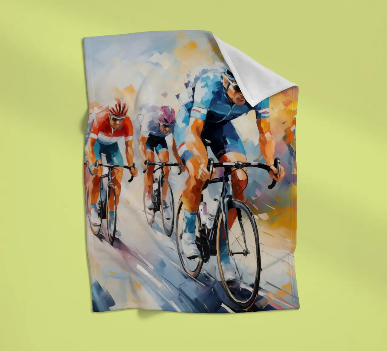 Ciclisti coperta in pile da Imagine