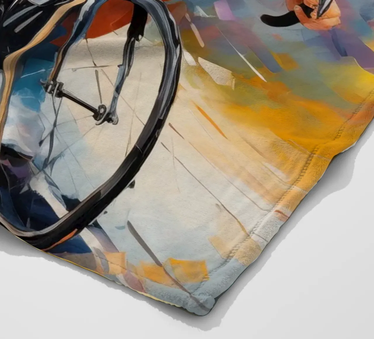 Ciclisti coperta in pile da Imagine