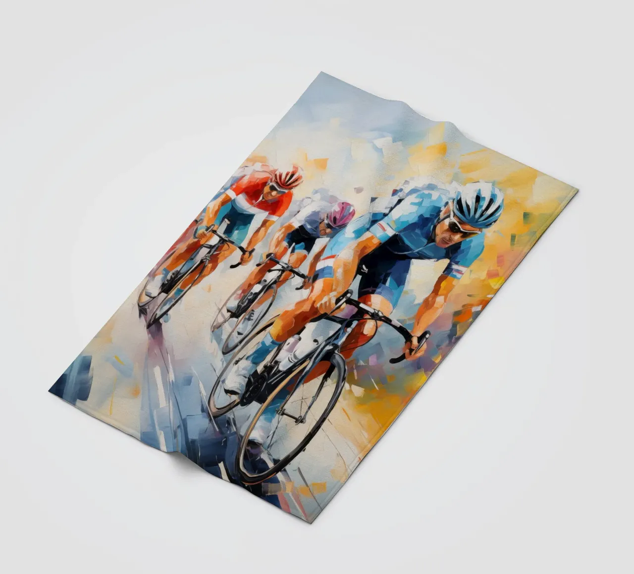 Ciclisti coperta in pile da Imagine