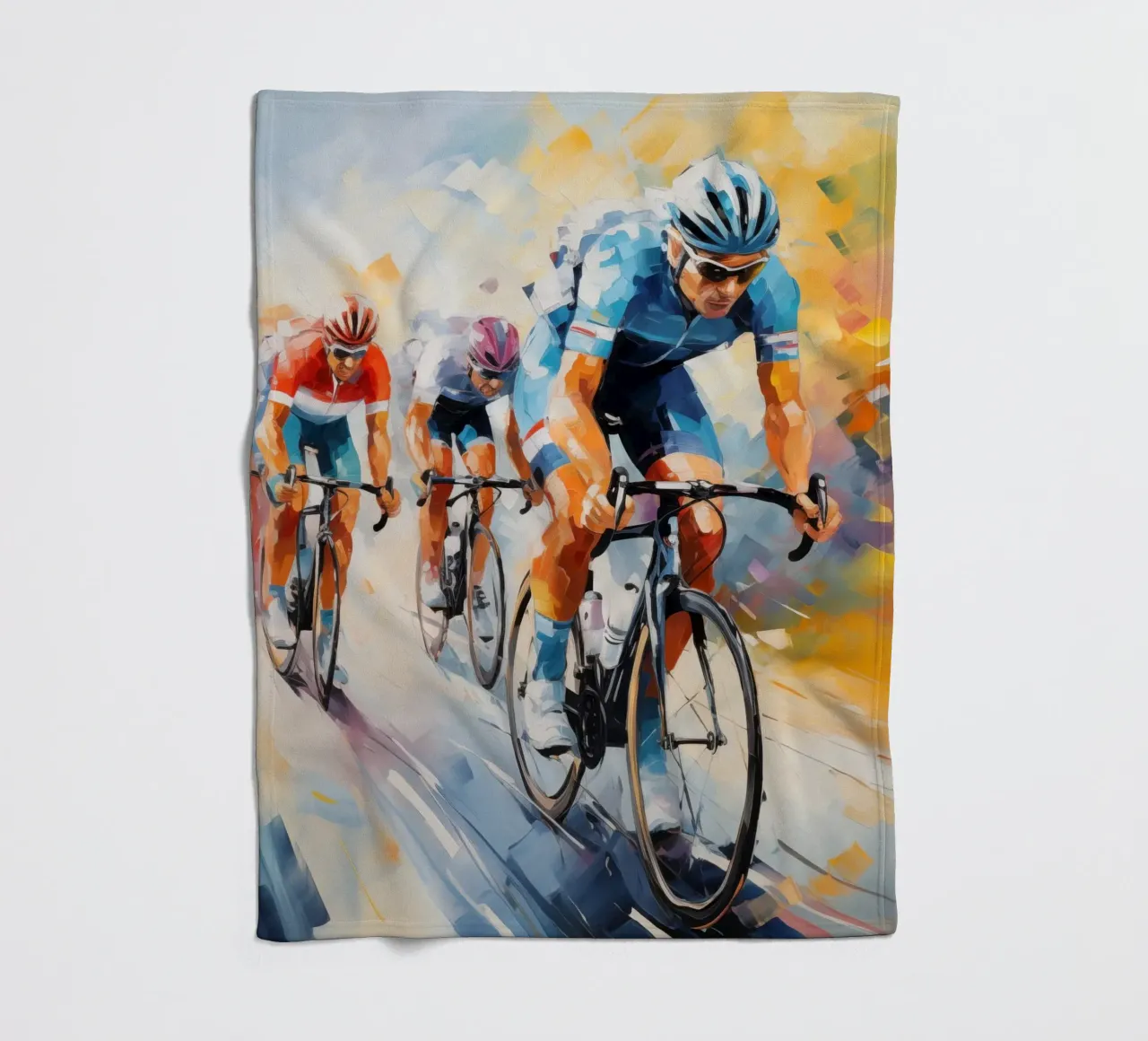 Ciclisti coperta in pile da Imagine