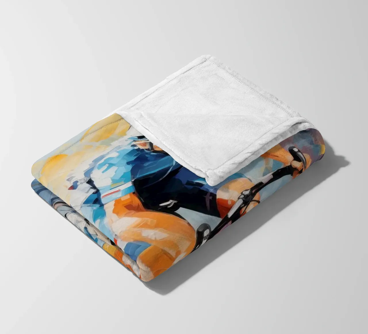 Ciclisti coperta in pile da Imagine
