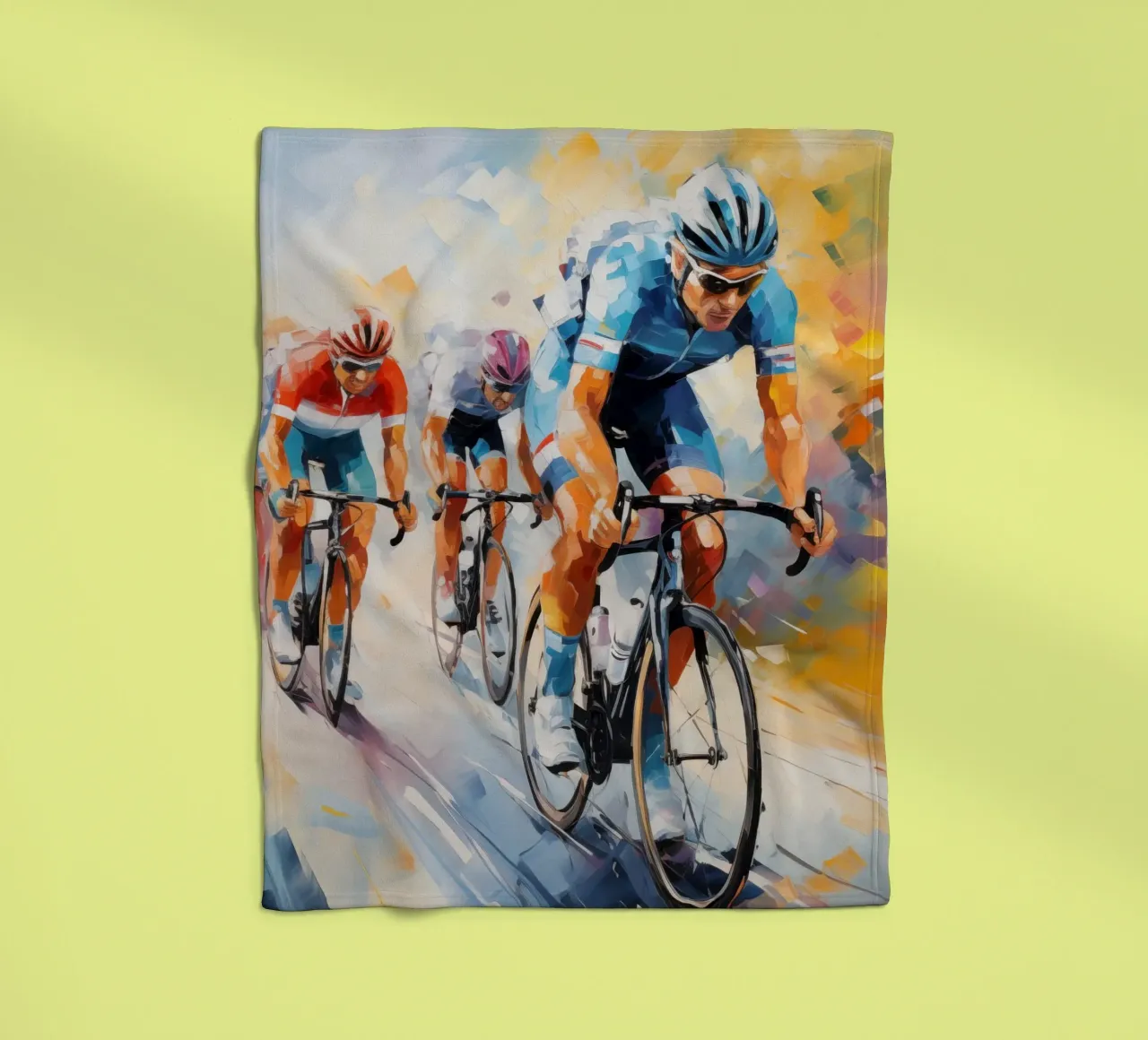 Ciclisti coperta in pile da Imagine