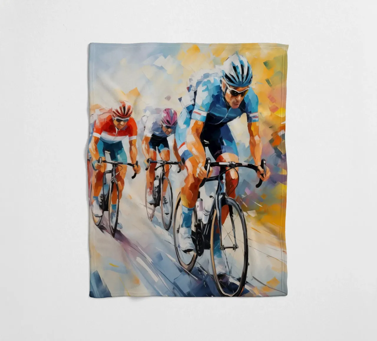 Ciclisti coperta in pile da Imagine