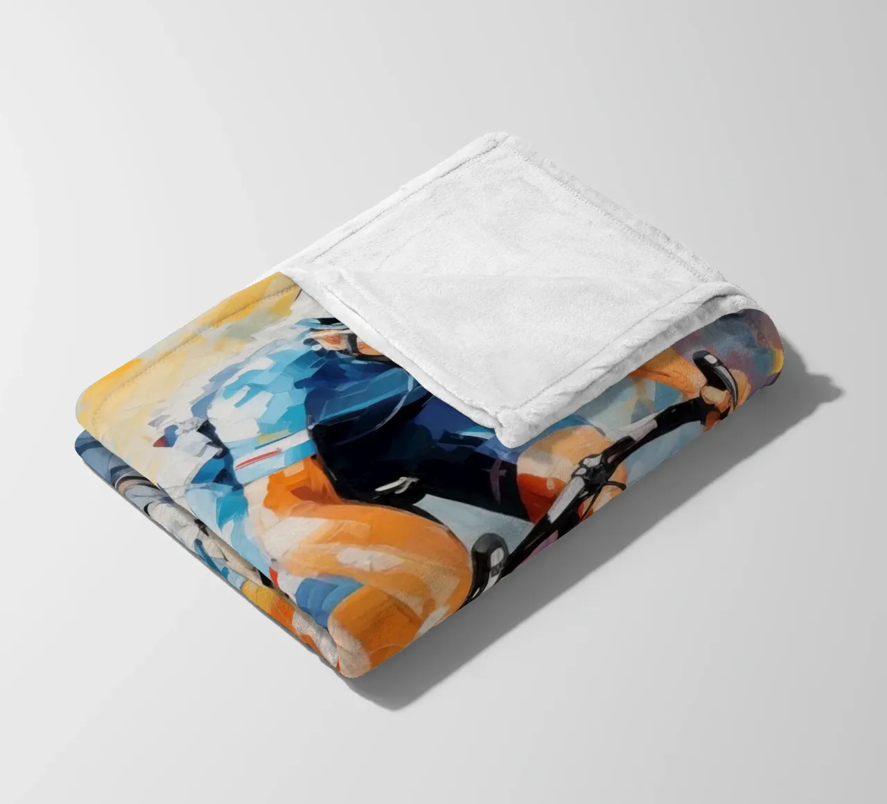 Ciclisti coperta in pile da Imagine