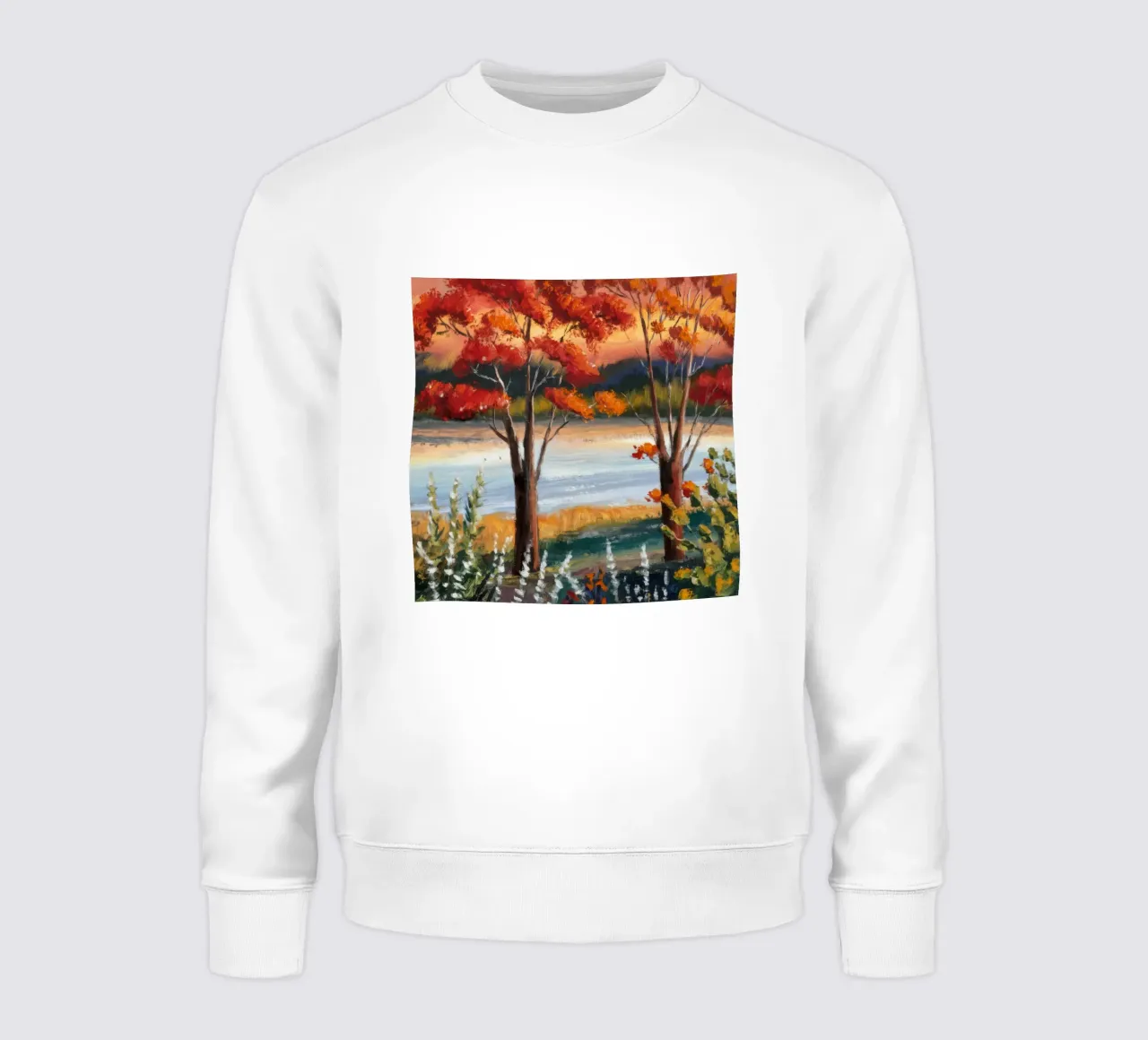 Fiume d'autunno Hush felpa da Obisidian Brush