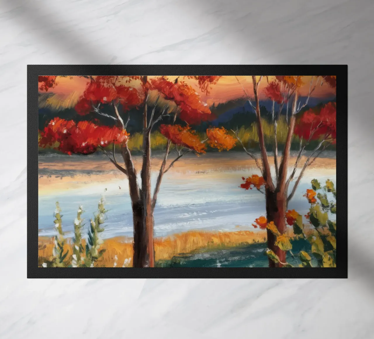 Fiume d'autunno Hush zerbino da Obisidian Brush