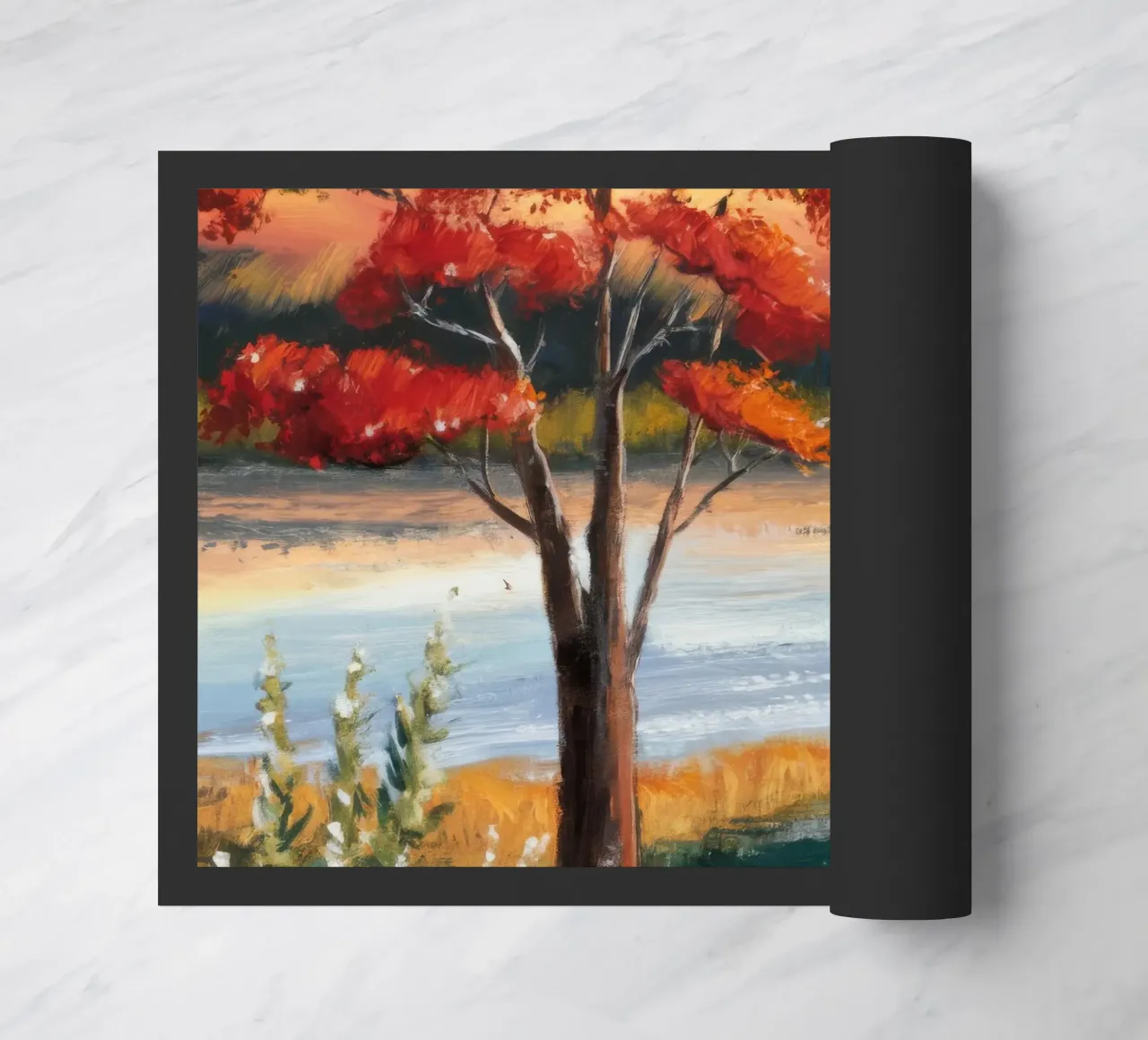 Fiume d'autunno Hush zerbino da Obisidian Brush